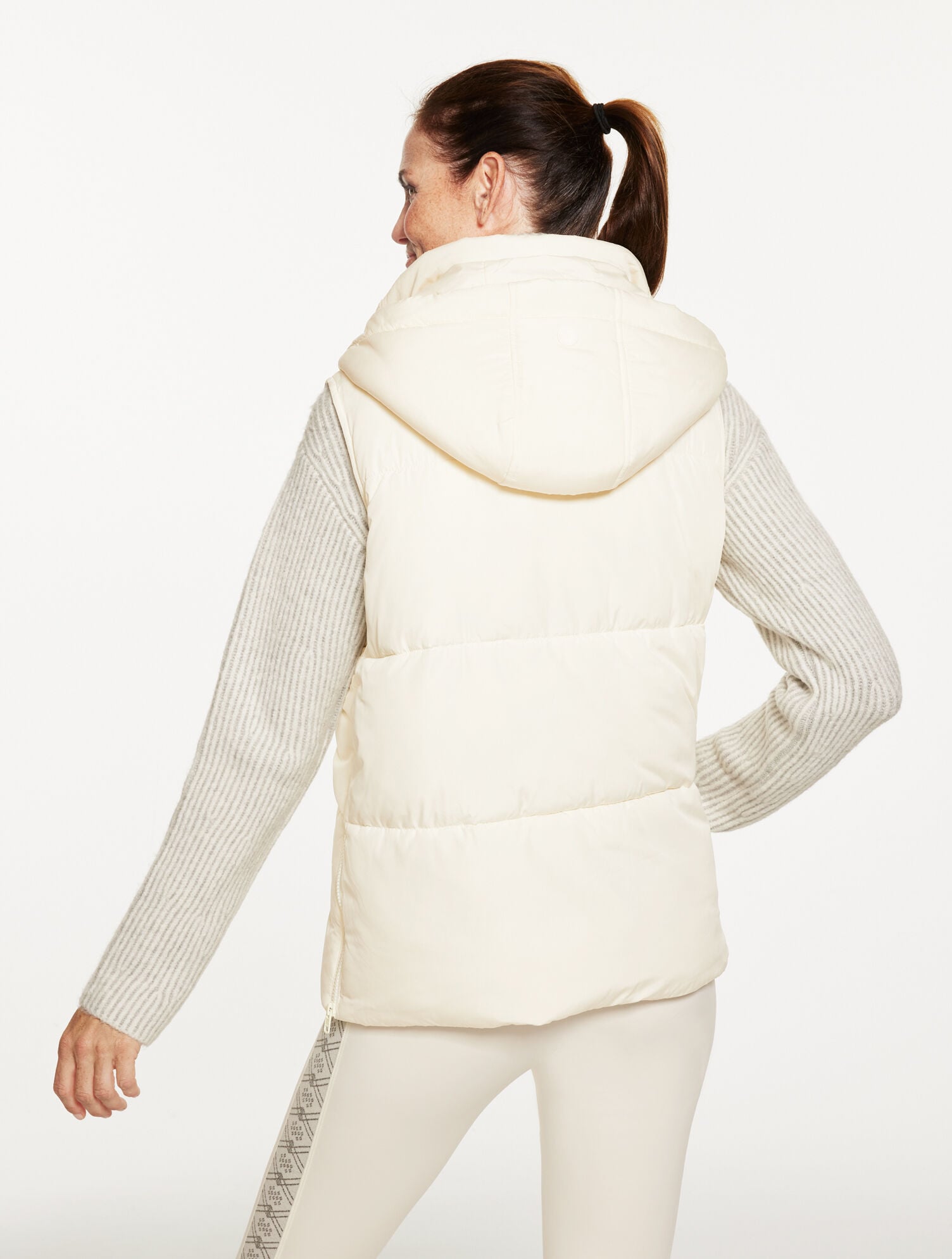 HOODED PUFFER VEST | Talbots on sale