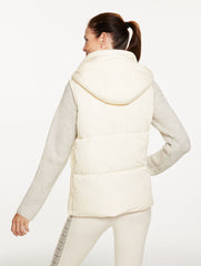HOODED PUFFER VEST | Talbots on sale