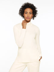 SUPERSOFT JERSEY TURTLENECK TEE - CONTRAST | Talbots discount