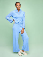 AIRKNIT STRETCH V-NECK PULLOVER | Talbots on sale