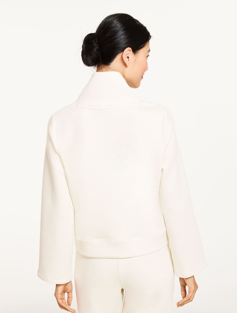 AIRKNIT STRETCH MESH V-NECK PULLOVER | Talbots discount