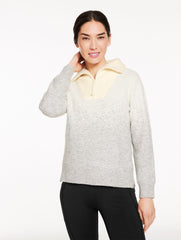 HALF-ZIP SWEATER - OMBRÉ | Talbots discount