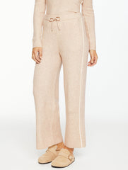 WIDE LEG SWEATER PANTS - TIPPED | Talbots discount