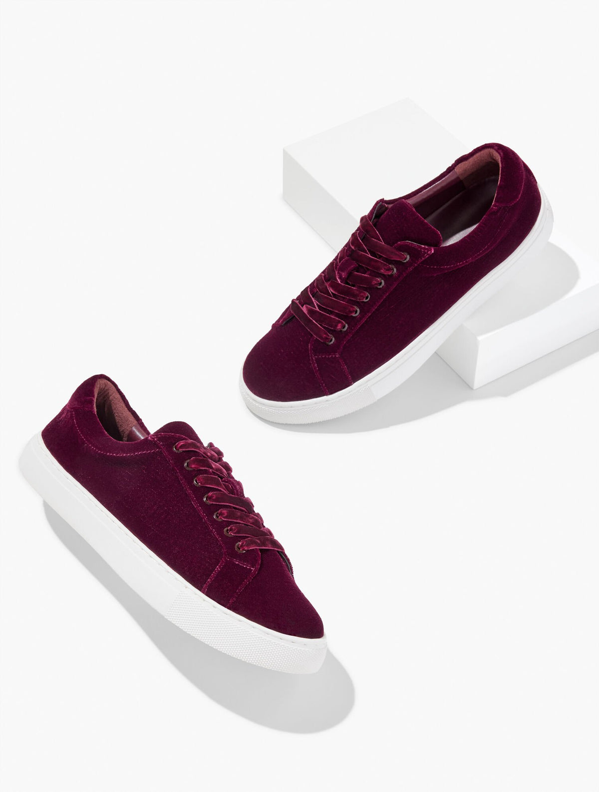 AUBREY VELVET SNEAKERS | Talbots online
