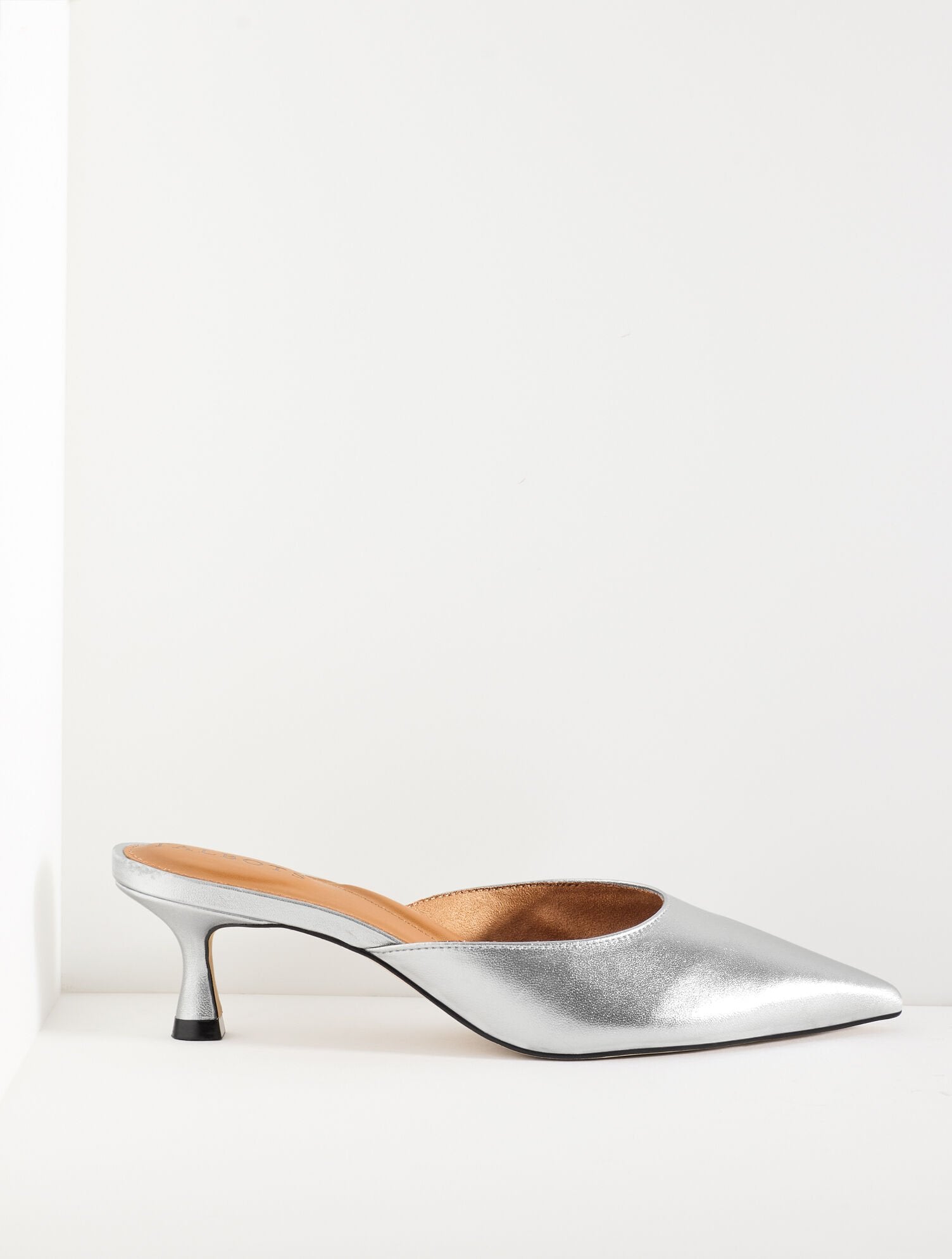 EMBER NAPPA MULES - METALLIC | Talbots outlet