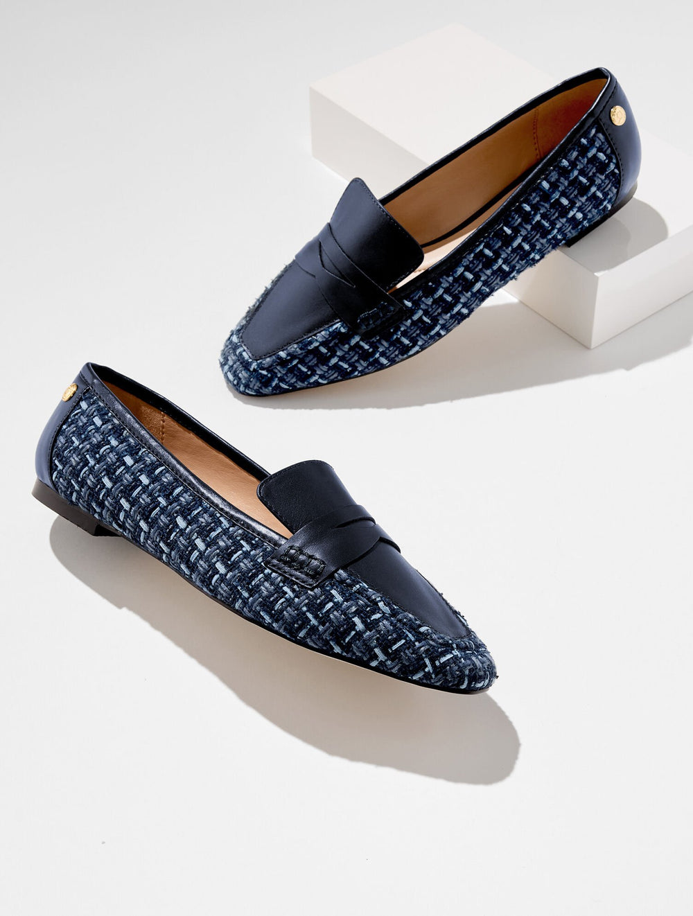 ERIN LOAFERS - OCEAN TWEED | Talbots online