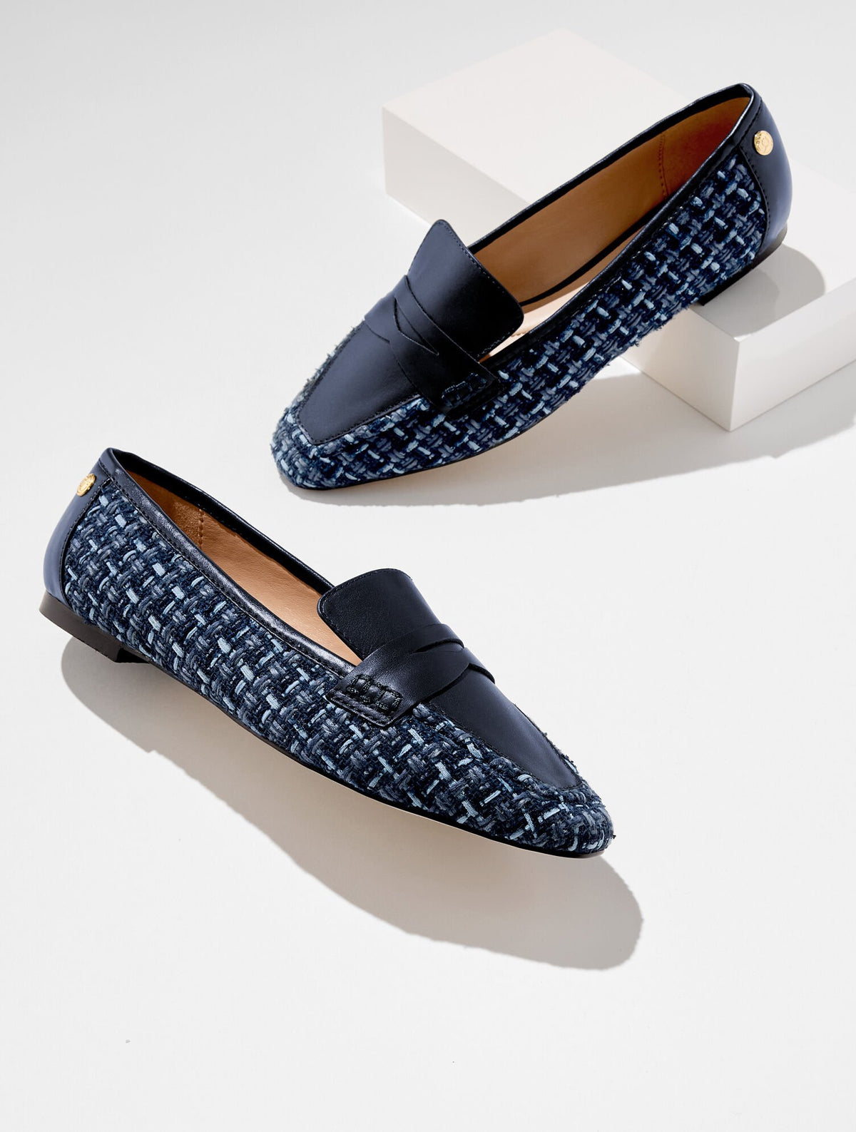ERIN LOAFERS - OCEAN TWEED | Talbots online
