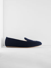 FIRESIDE EMBELLISHED FLANNEL SLIPPERS - DOG | Talbots sale