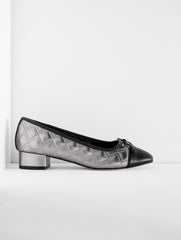 GABRIEL QUILTED METALLIC NAPPA PUMPS | Talbots online