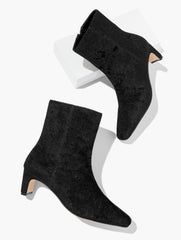 GALEN CURVED ANKLE BOOTS - SPARKLE VELVET | Talbots near me