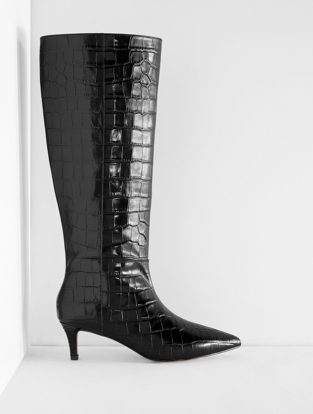 KAIT CROC EMBOSSED TALL BOOTS | Talbots US