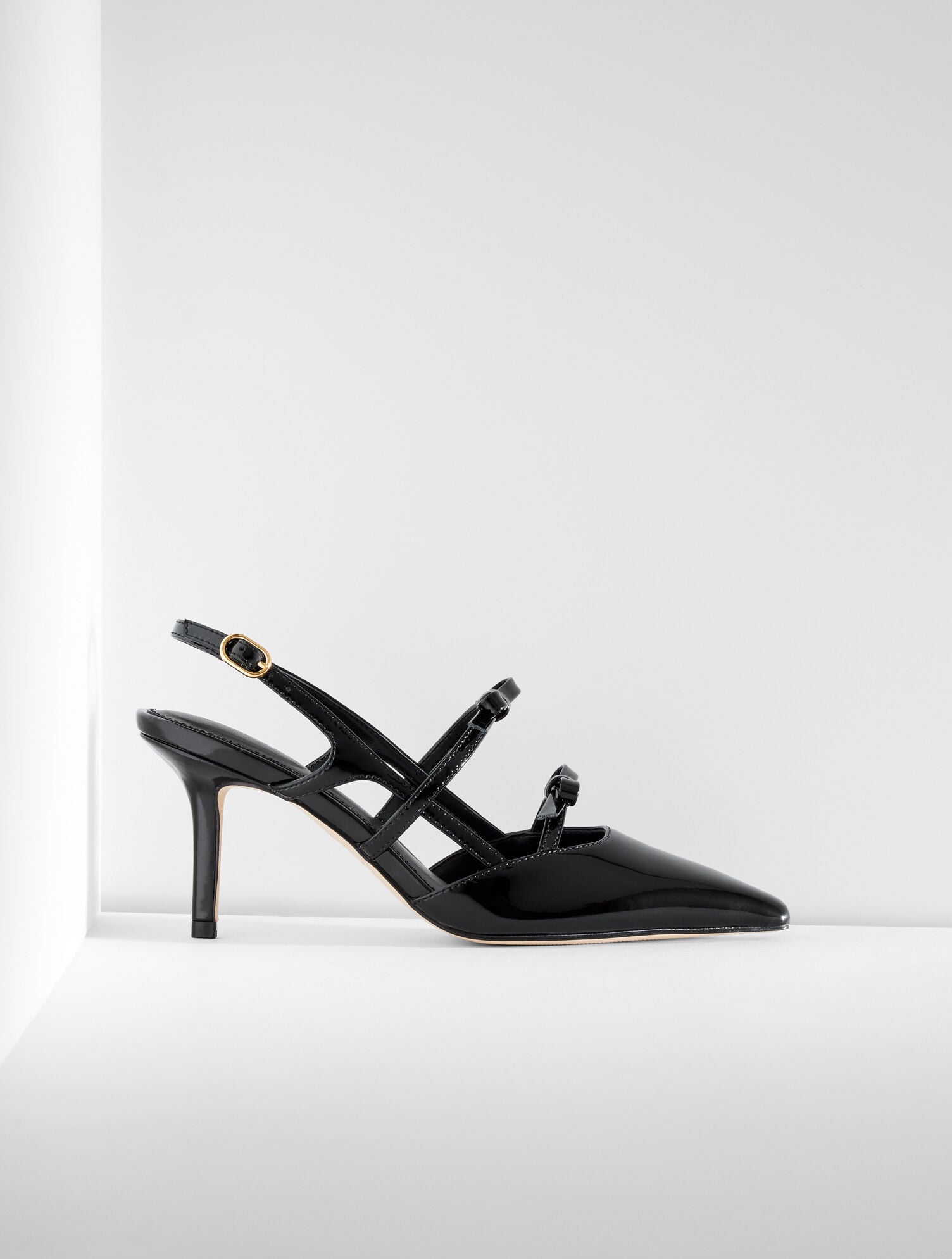 LIBBY SLINGBACK PATENT LEATHER PUMPS | Talbots sale
