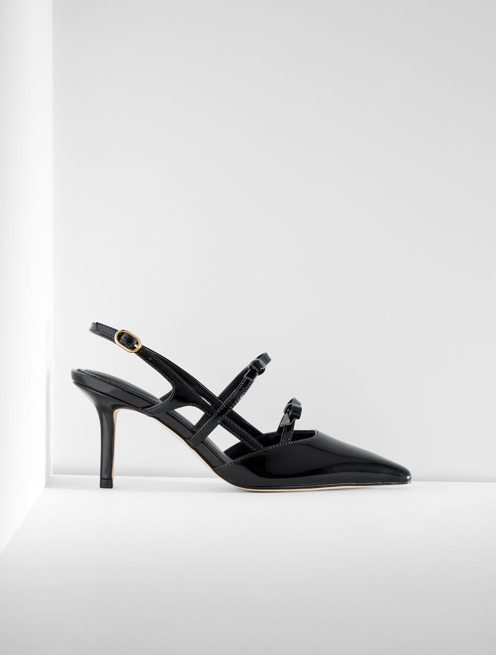 LIBBY SLINGBACK PATENT LEATHER PUMPS | Talbots sale