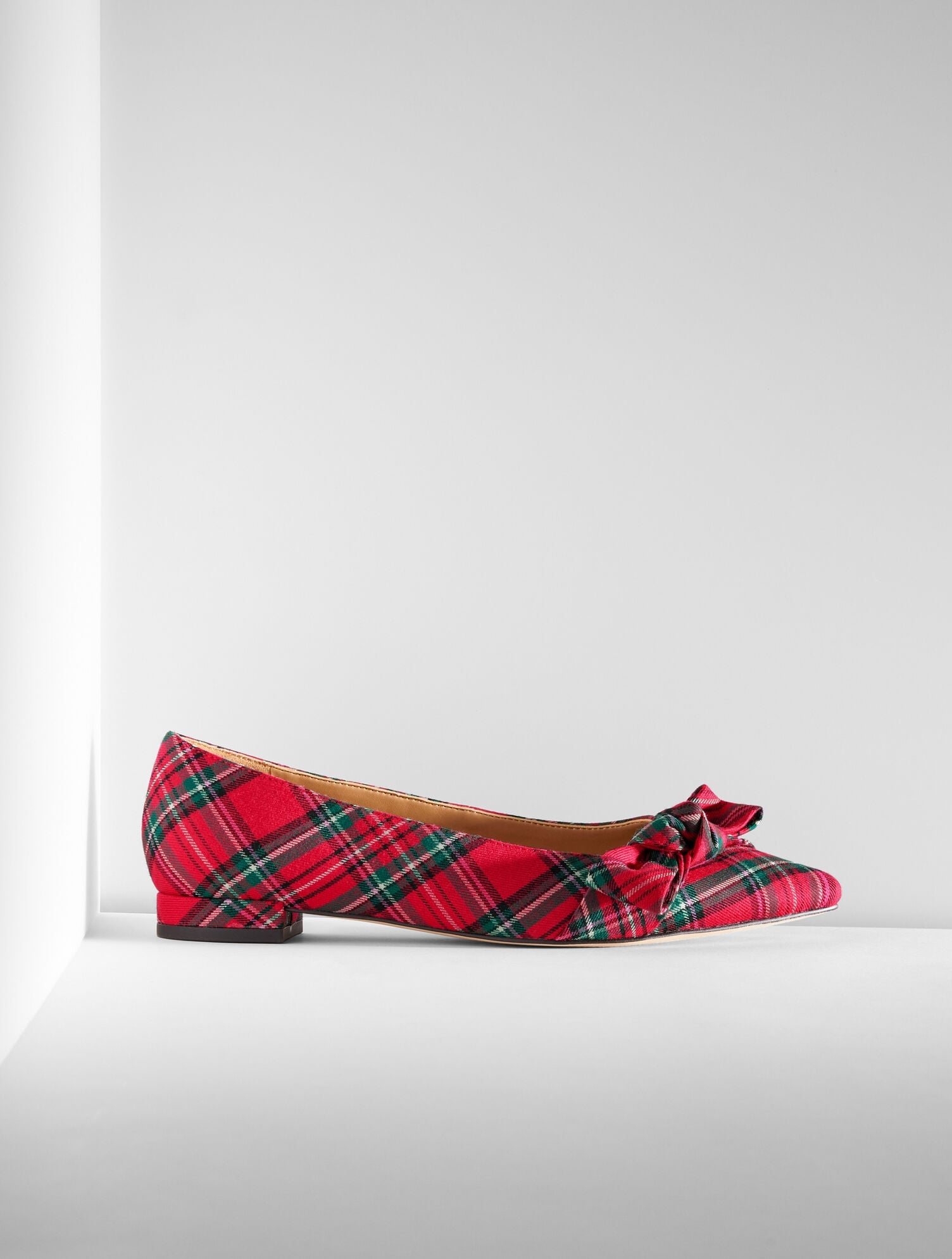 PORTIA BOW FLATS - CIDER PLAID | Talbots near me