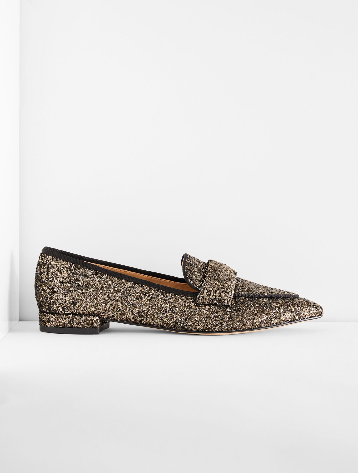 SCARLET SPARKLE POINTED TOE LOAFERS | Talbots sale