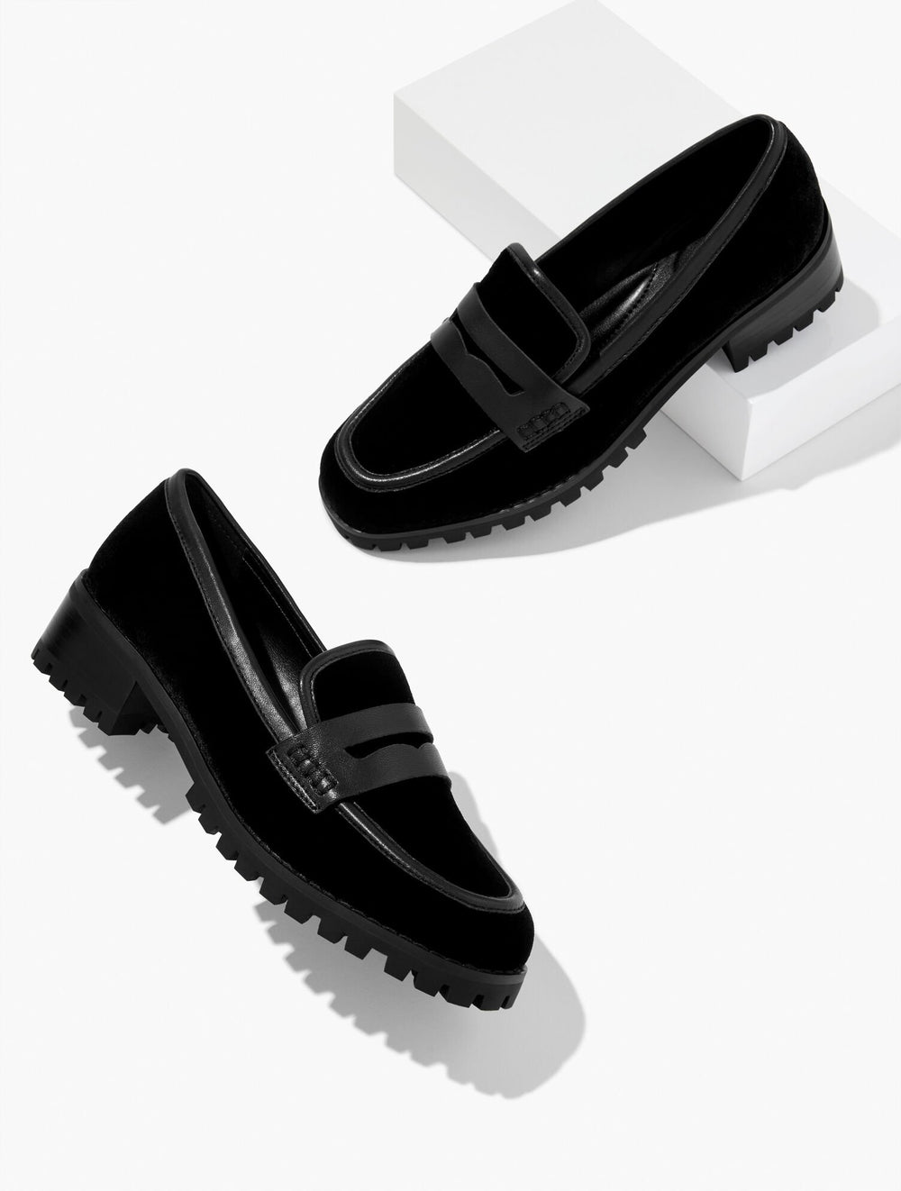 GIANNA VELVET PENNY LOAFERS | Talbots US