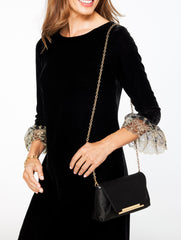 SATIN CROSSBODY BAG | Talbots for sale