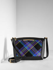 DARCY PEBBLE LEATHER CROSSBODY BAG - WISHFUL PLAID | Talbots US