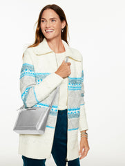 DARCY METALLIC PEBBLE LEATHER CROSSBODY BAG - METALLIC | Talbots near me