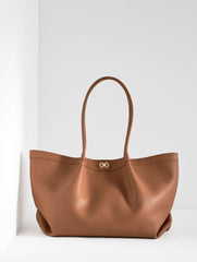 KATHARINE PEBBLE LEATHER TOTE | Talbots on sale