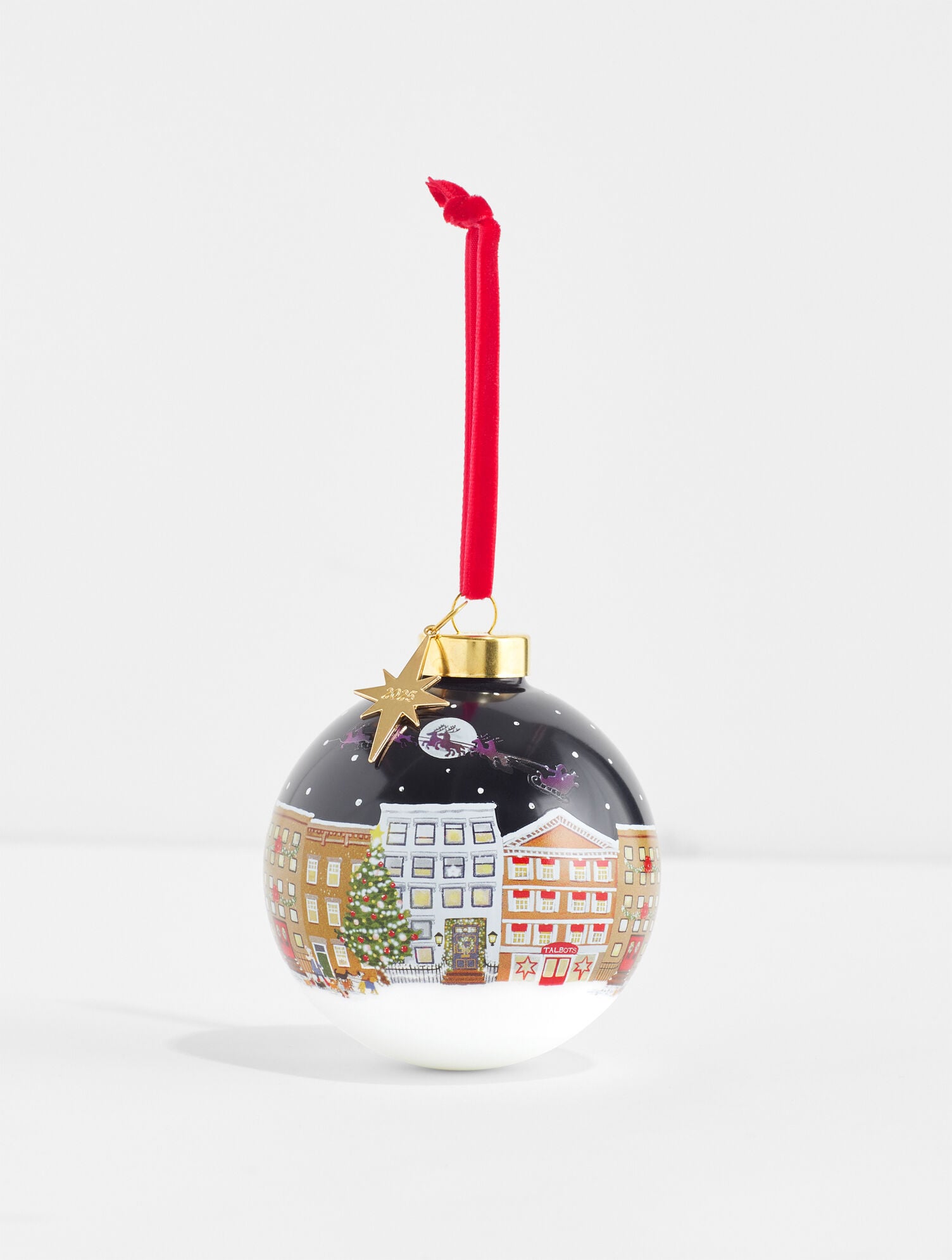 SANTA IN THE CITY ORNAMENT | Talbots outlet