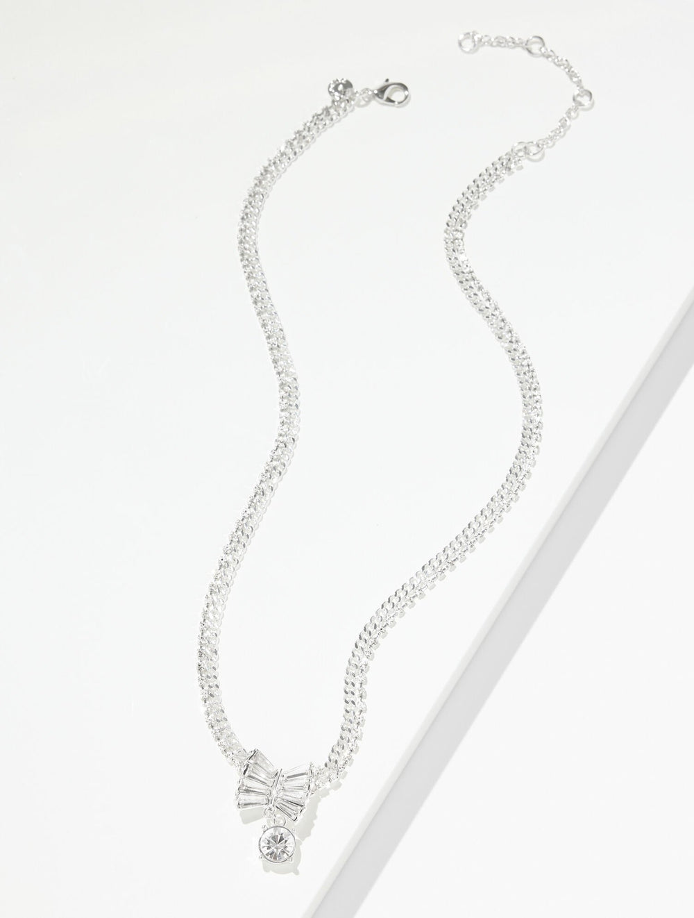EMBELLISHED PENDANT NECKLACE | Talbots on sale