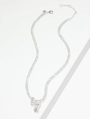EMBELLISHED PENDANT NECKLACE | Talbots on sale