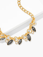 CHAIN & STONE STATEMENT NECKLACE | Talbots online