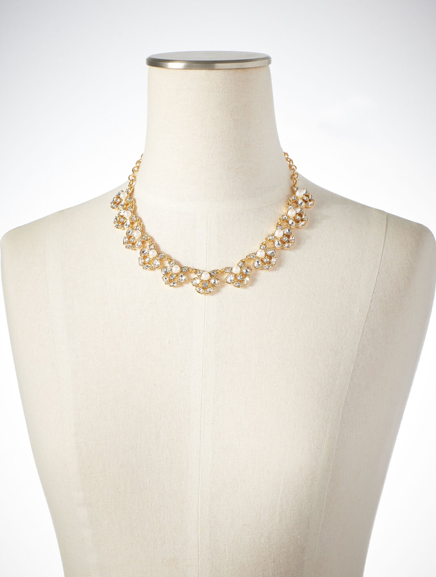 EMBELLISHED PEARL NECKLACE | Talbots near me