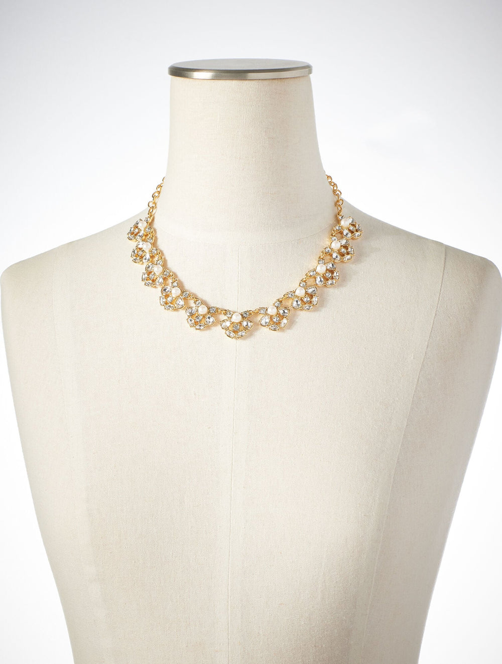 EMBELLISHED PEARL NECKLACE | Talbots near me