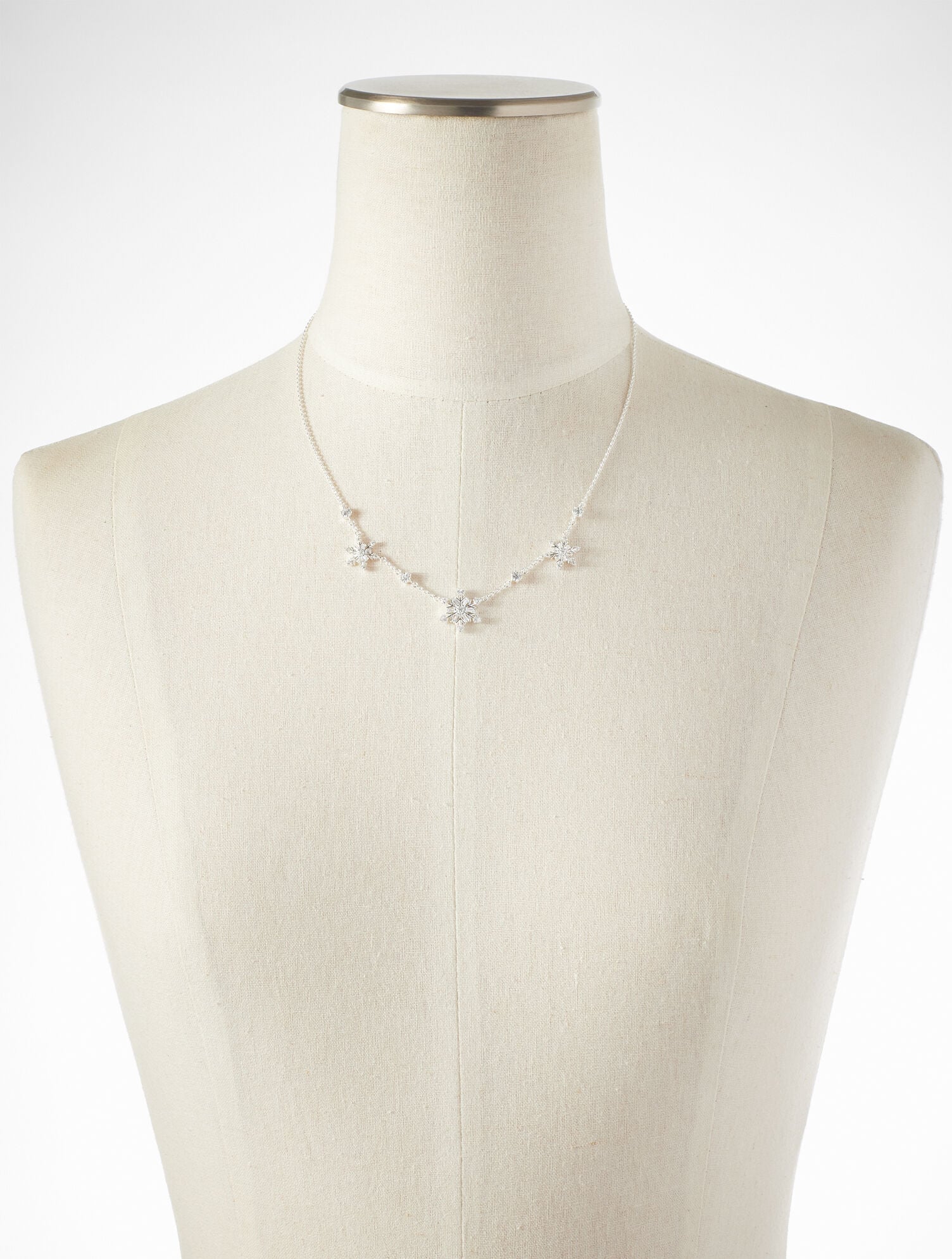 STERLING SILVER FLURRY NECKLACE | Talbots discount