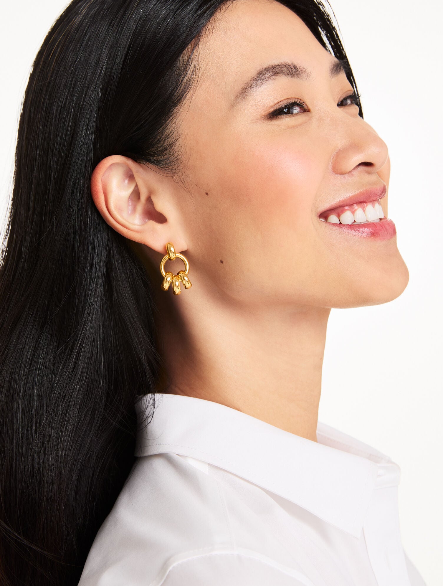 TRI LINKS DROP EARRINGS | Talbots near me