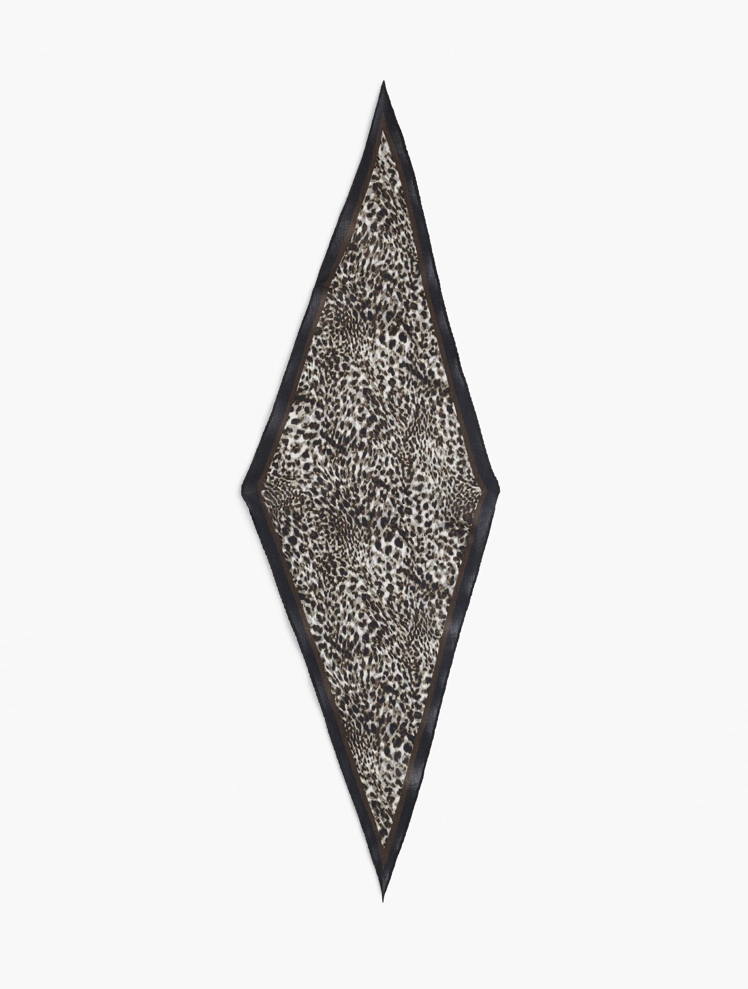 SWIRLY ANIMAL DIAMOND SCARF | Talbots online