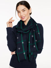 ENCHANTING BLACK WATCH OBLONG SCARF | Talbots for sale