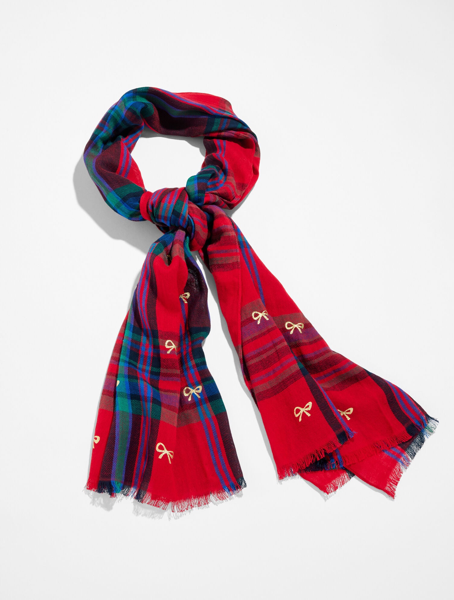 WISHFUL PLAID OBLONG SCARF | Talbots online