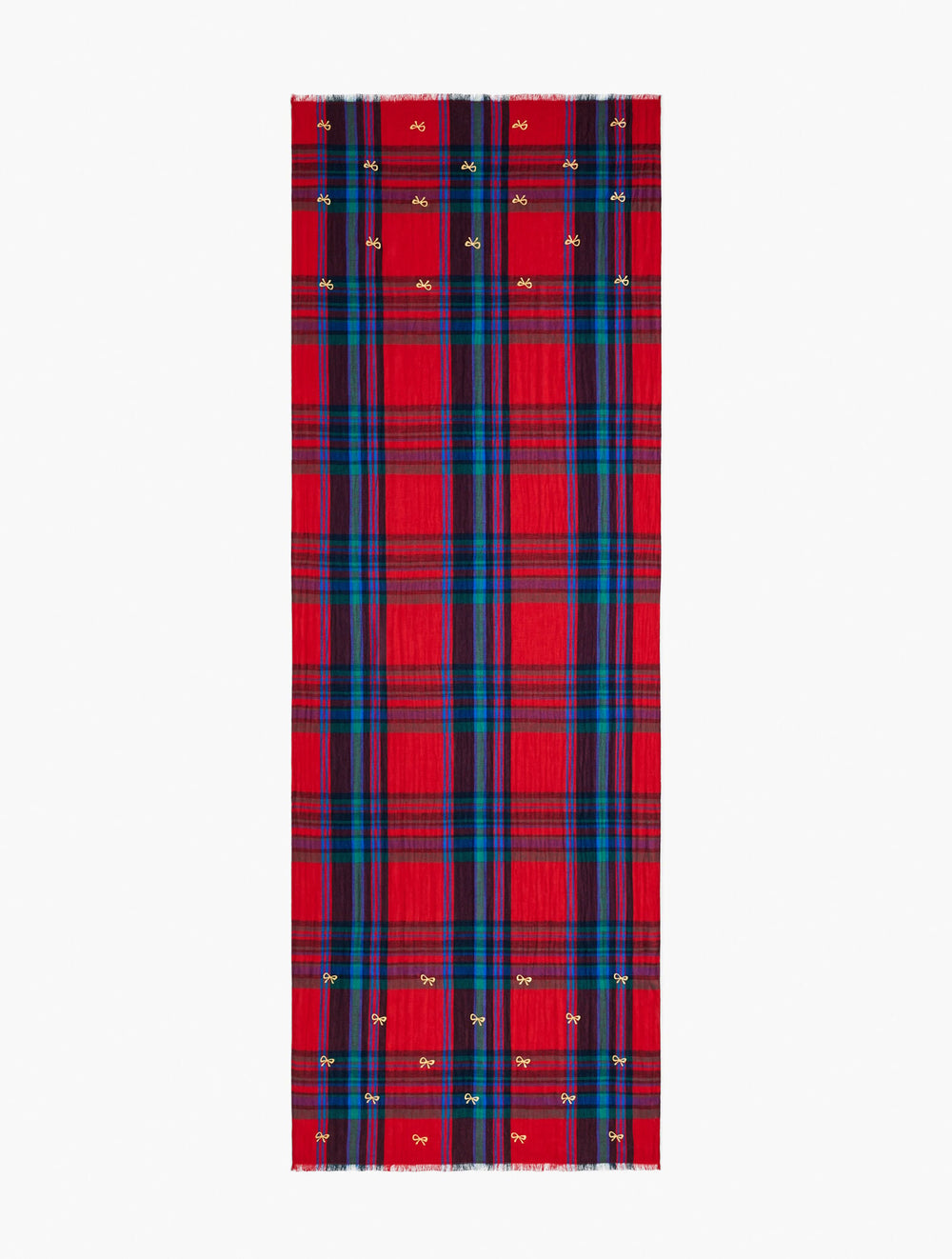 WISHFUL PLAID OBLONG SCARF | Talbots sale