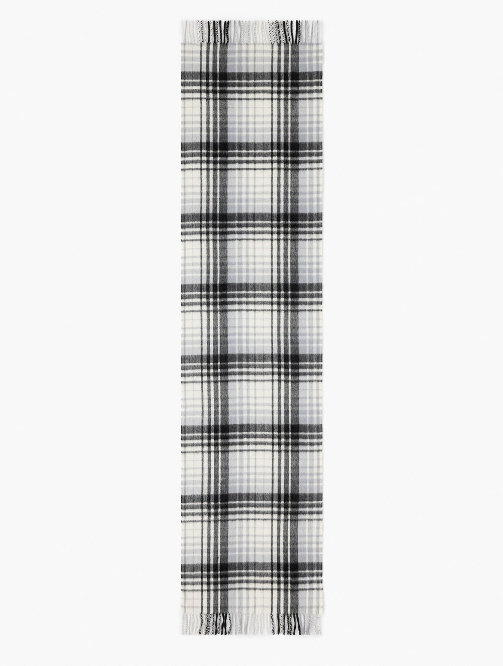 CASHMERE WATERWEAVE SCARF - SERENE PLAID | Talbots outlet