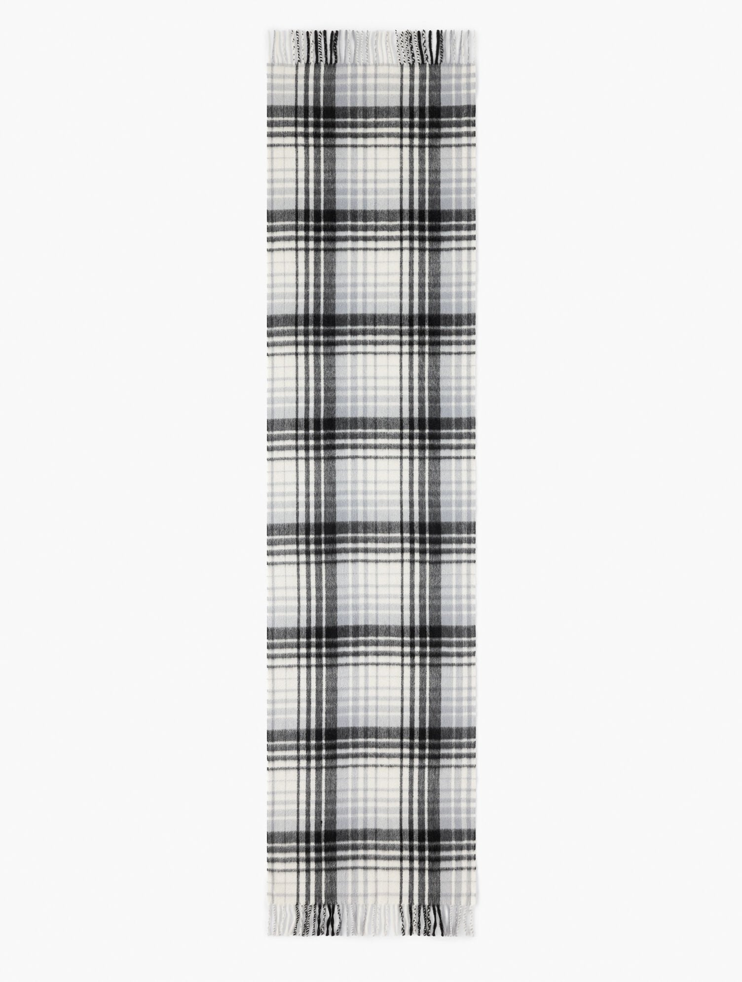 CASHMERE WATERWEAVE SCARF - SERENE PLAID | Talbots discount