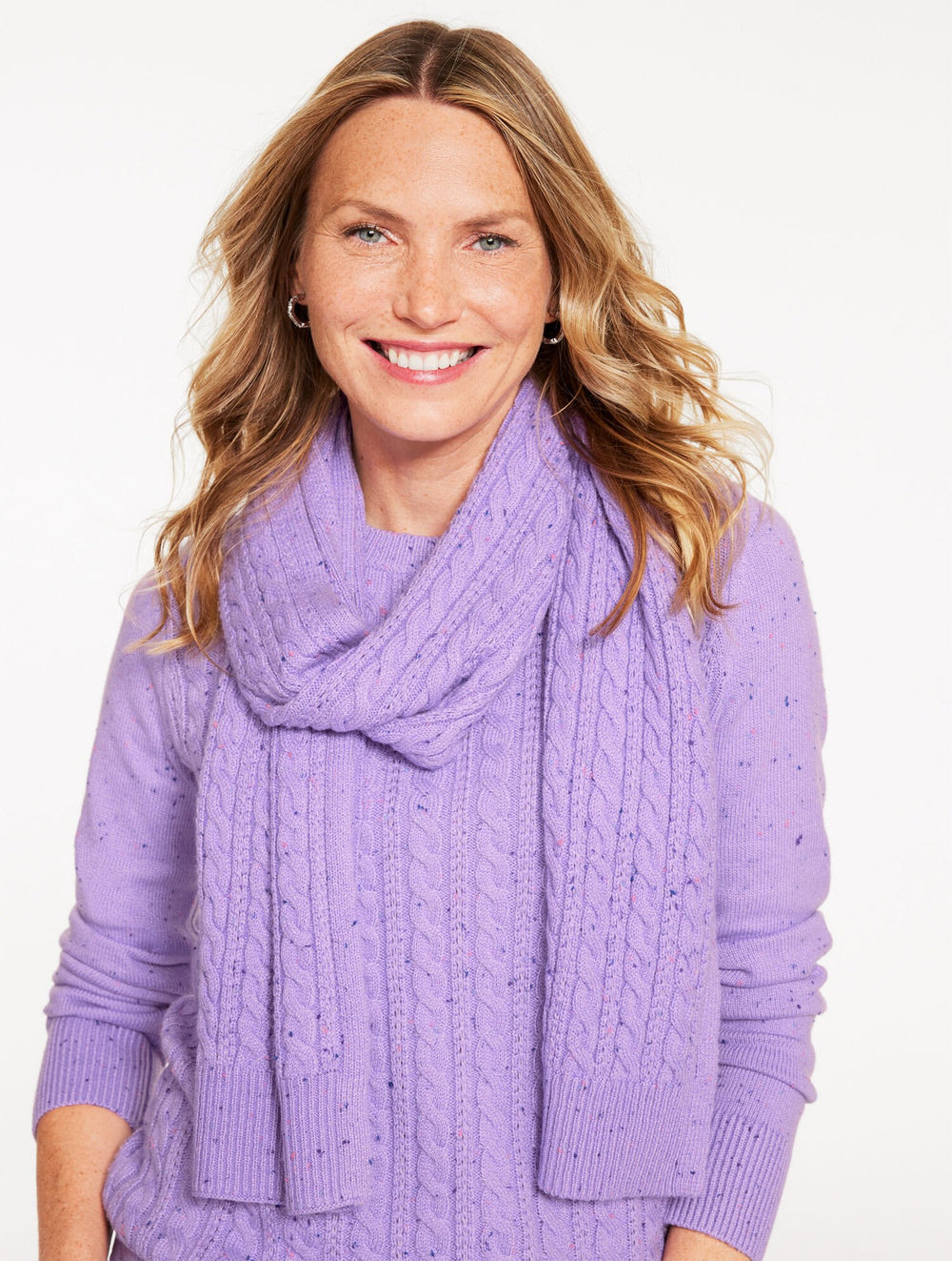 TWEED KNIT SCARF | Talbots near me