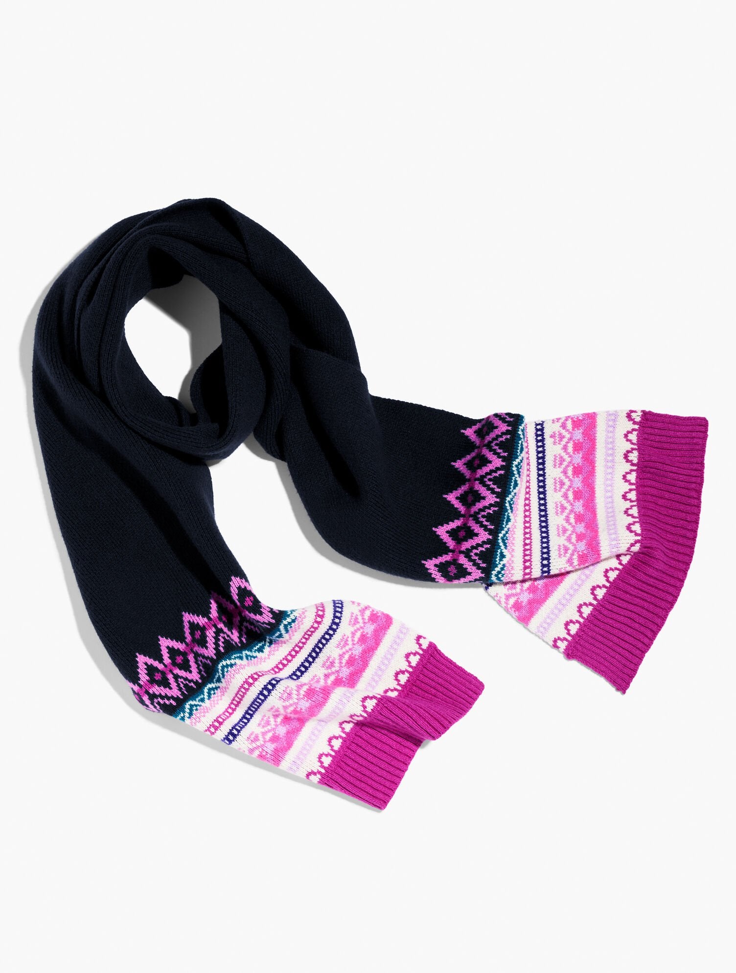 FLOAT FAIR ISLE SCARF | Talbots outlet