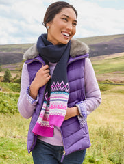 FLOAT FAIR ISLE SCARF | Talbots on sale