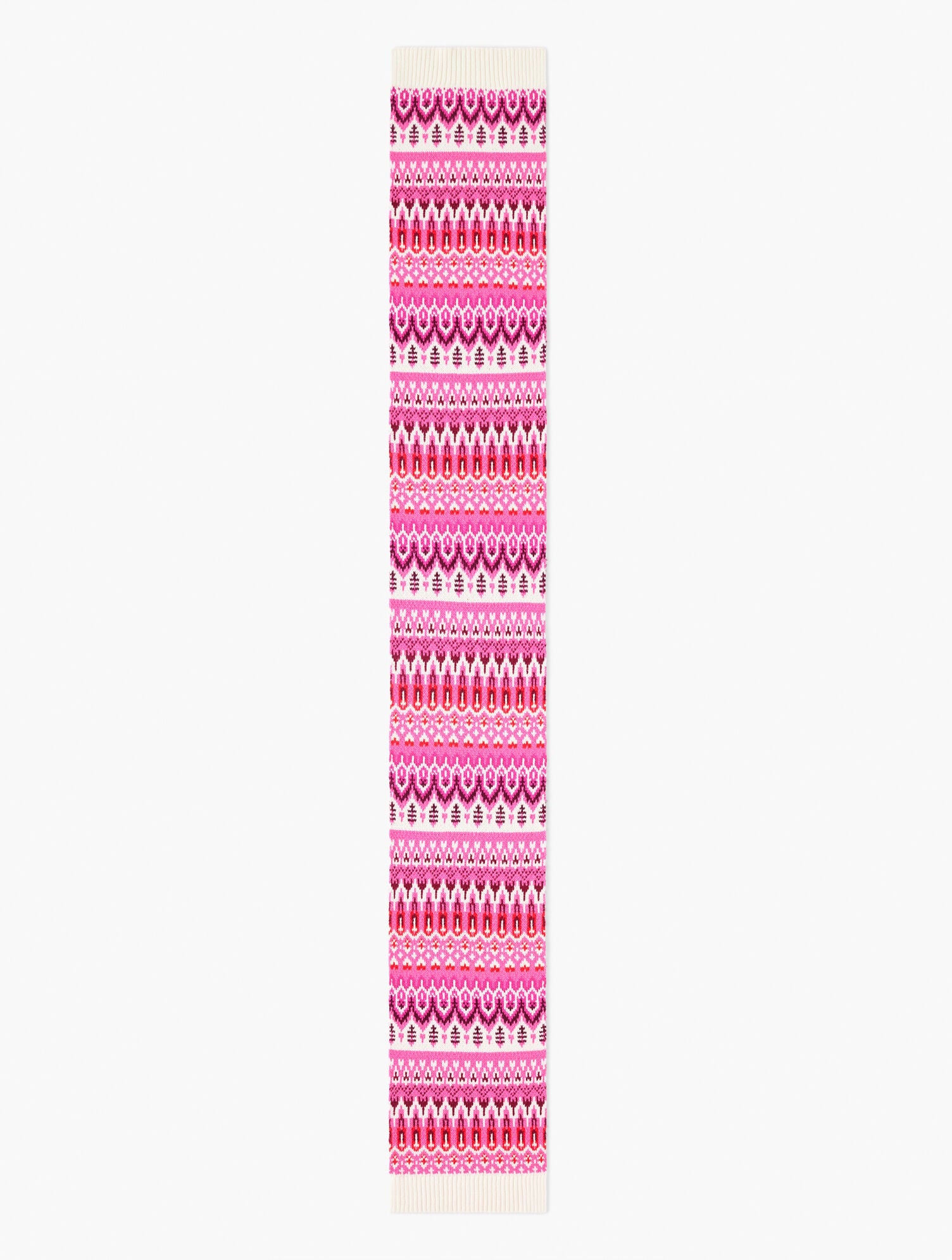 MODERN FAIR ISLE SCARF | Talbots discount