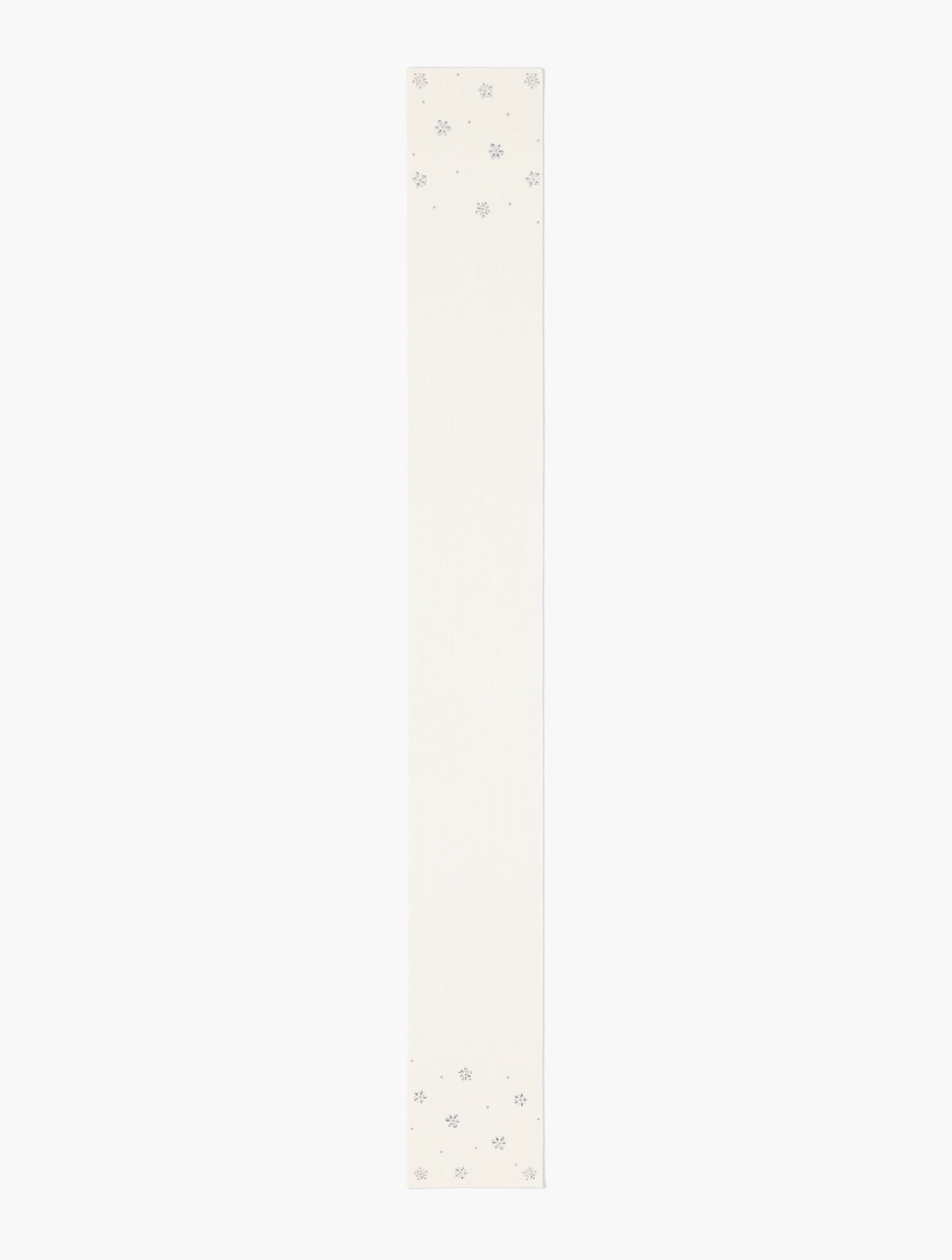 SNOWFLAKE EMBELLISHED SOFT KNIT SCARF | Talbots US