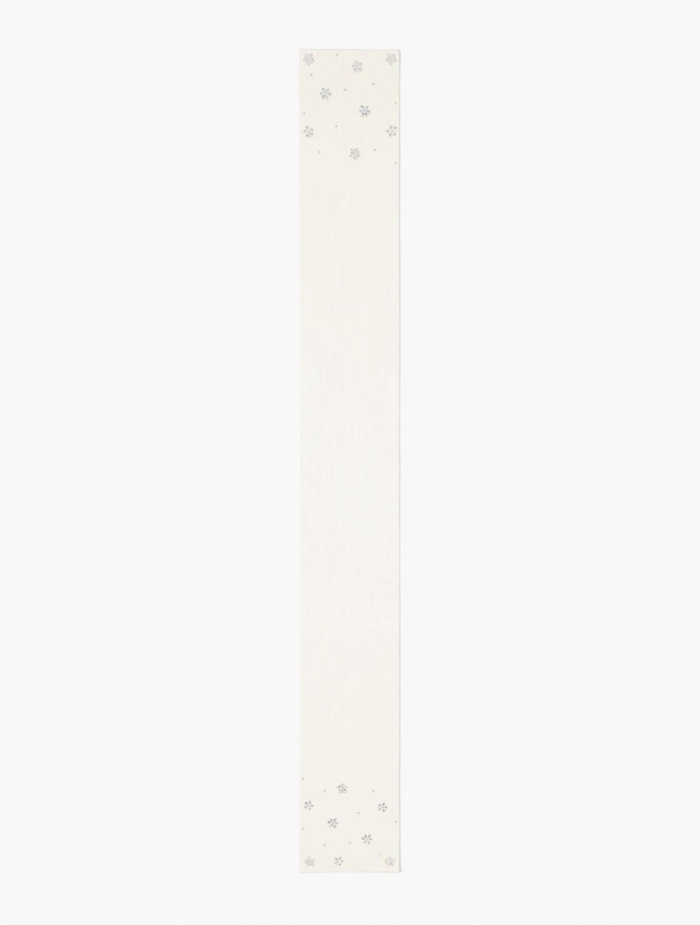 SNOWFLAKE EMBELLISHED SOFT KNIT SCARF | Talbots US