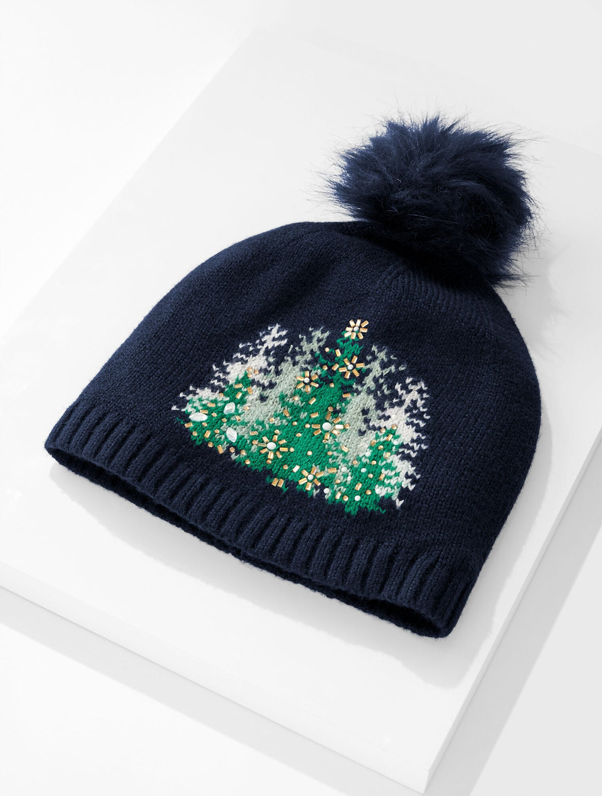 WHIMSY TREE BEANIE | Talbots discount