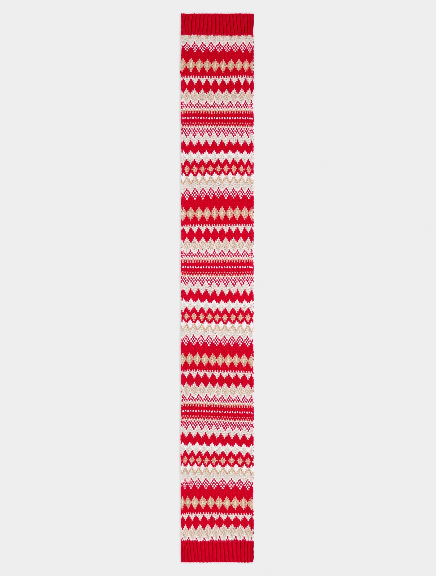 TWILIGHT FAIR ISLE SCARF | Talbots discount