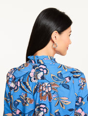 RUFFLE POPOVER - JACOBEAN FANTASIA | Talbots sale