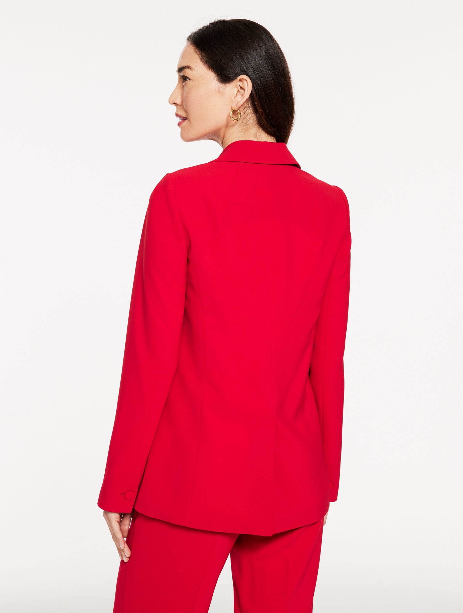 POLISHED CREPE BLAZER | Talbots sale