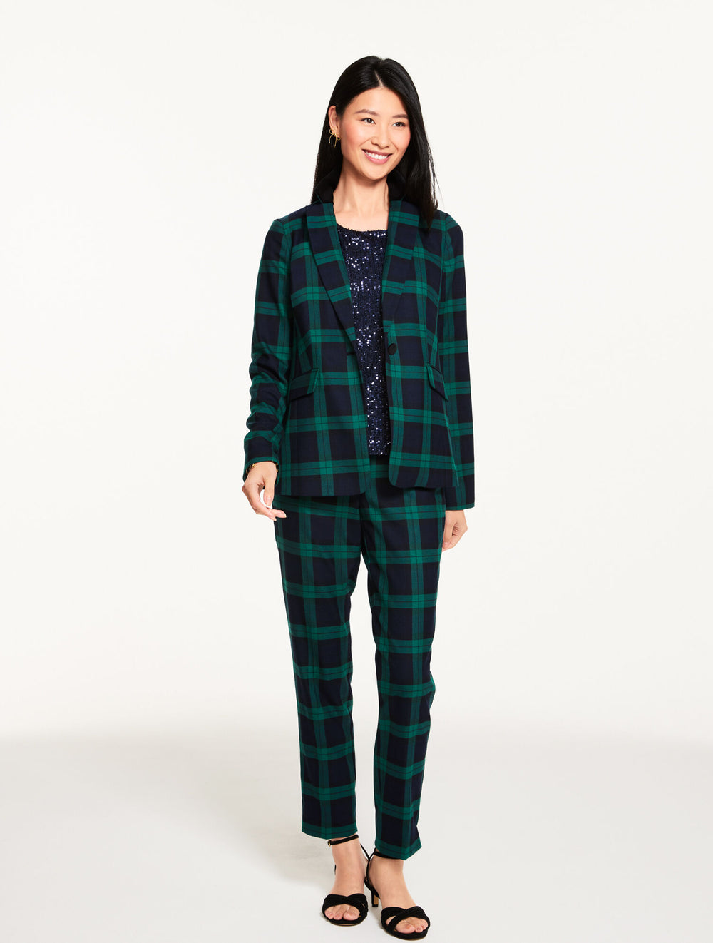 DASHING TARTAN BLAZER | Talbots on sale