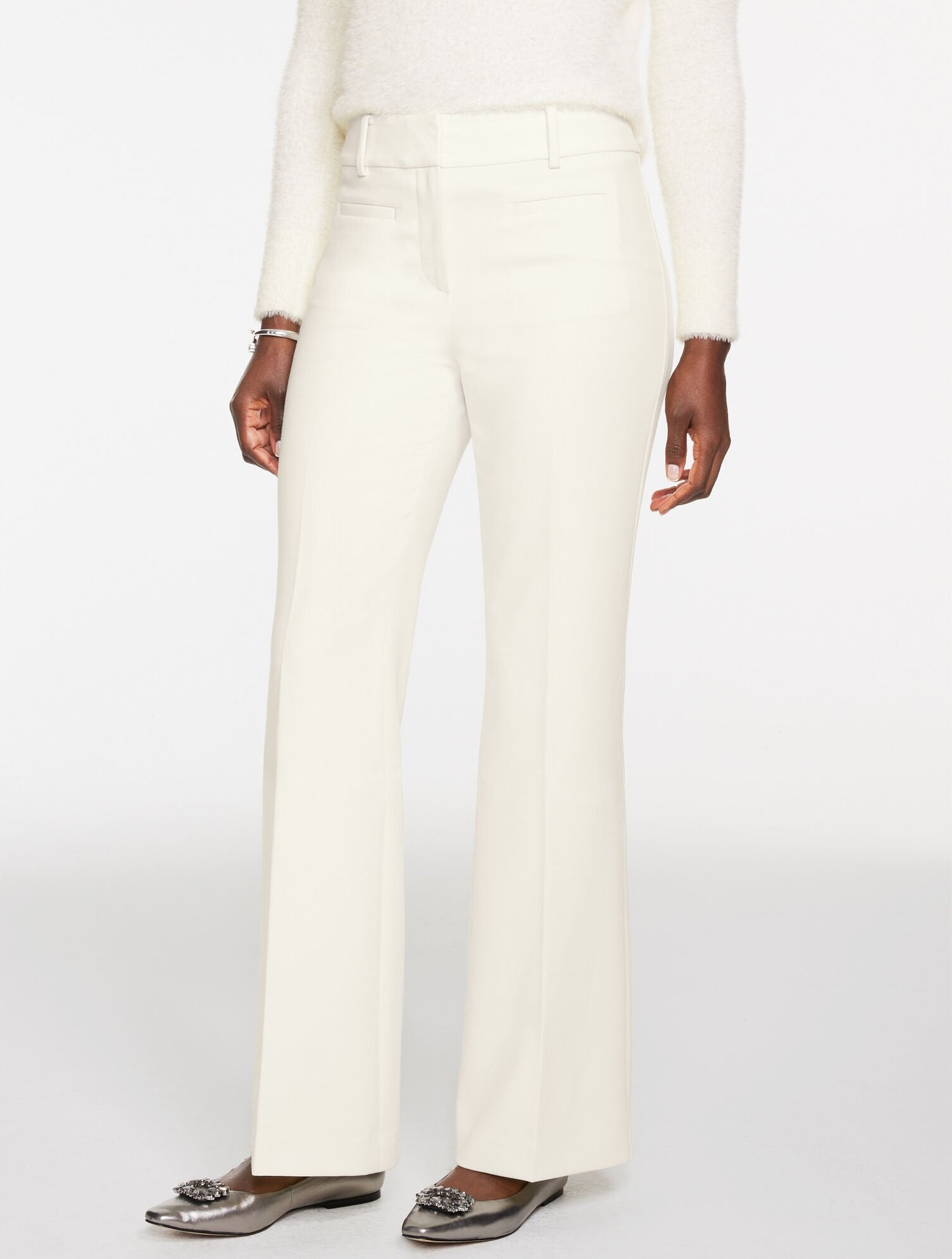 FLARE LEG TAILORED STRETCH PANTS | Talbots near me